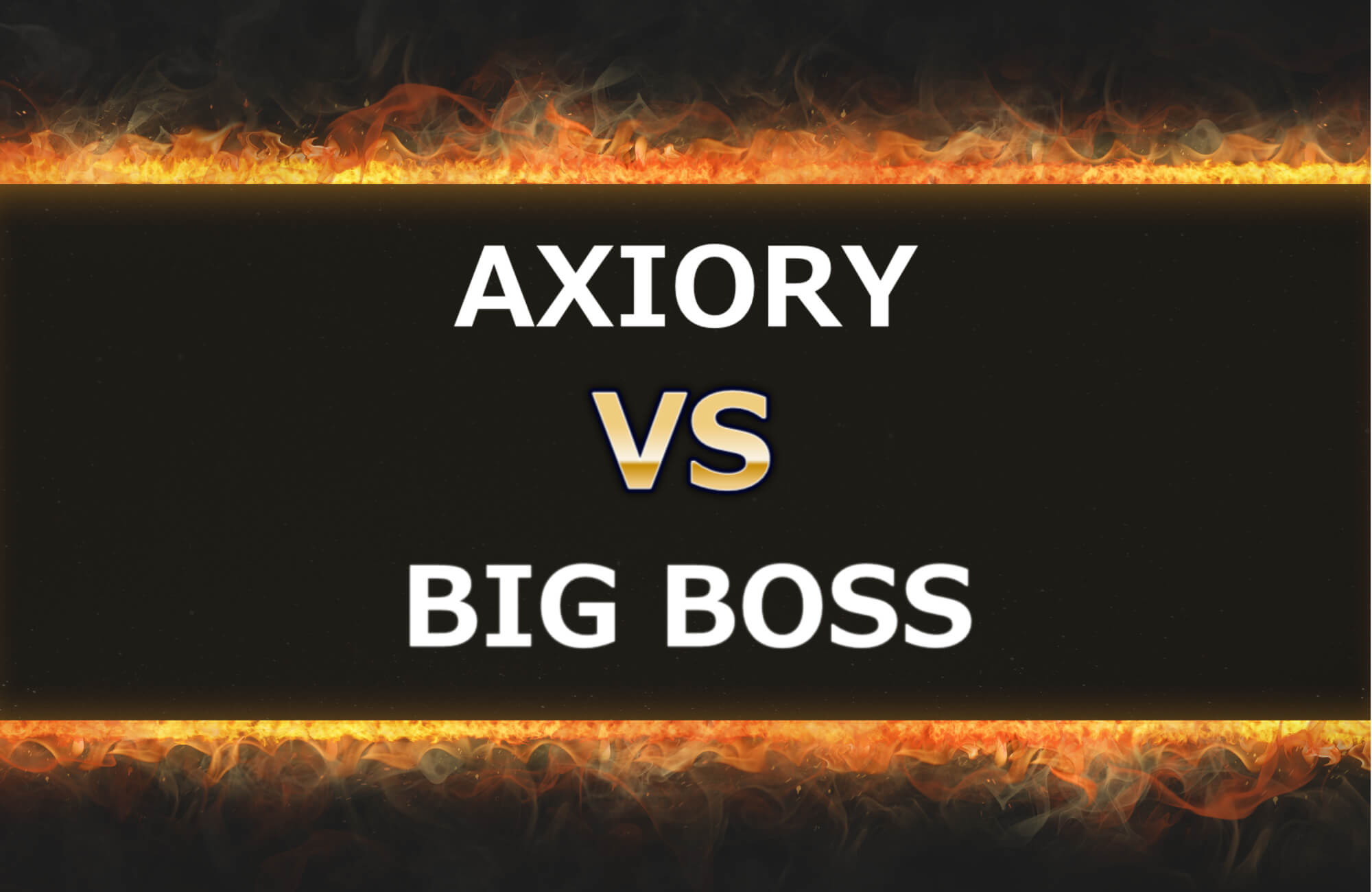 AXIORYとBIGBOSS FXを8つの項目で比較